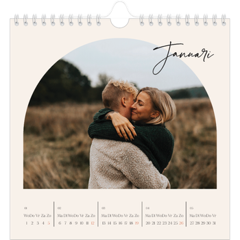Fotokalender Vierkant — Boog van herinneringen