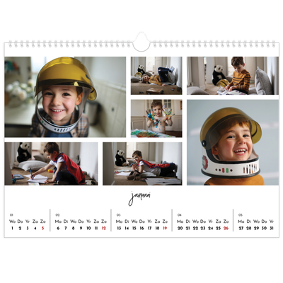 Fotokalender A3 — Foto arrangement [Januari]