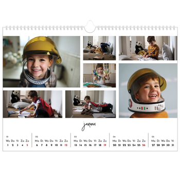Fotokalender A3 — Foto arrangement