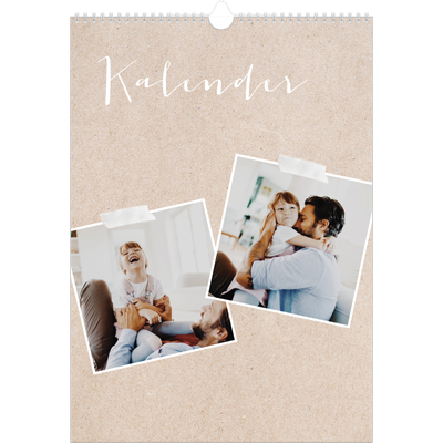 A3 Jaarkalender — Scrapbook kalender [omslag]