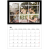 Fotokalender A4 Dubbel (30 x 40 cm) — Foto in zwart kader [omslag]