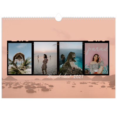 Fotokalender A3 — Zin in avontuur [omslag]