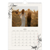 Fotokalender A4 (20 x 30 cm) — Inkt & klimop [April]