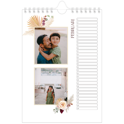 Fotokalender A5 — Bohemian [Februari]