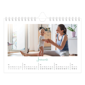 Fotokalender A5 — Hallo wereld