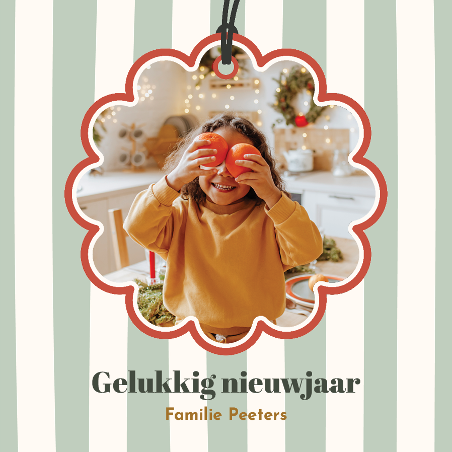 Fotokaarten — Pastel strepen