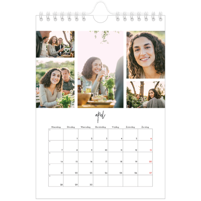 Fotokalender A5 — Foto arrangement [April]