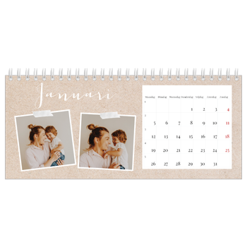 Bureaukalenders — Scrapbook kalender