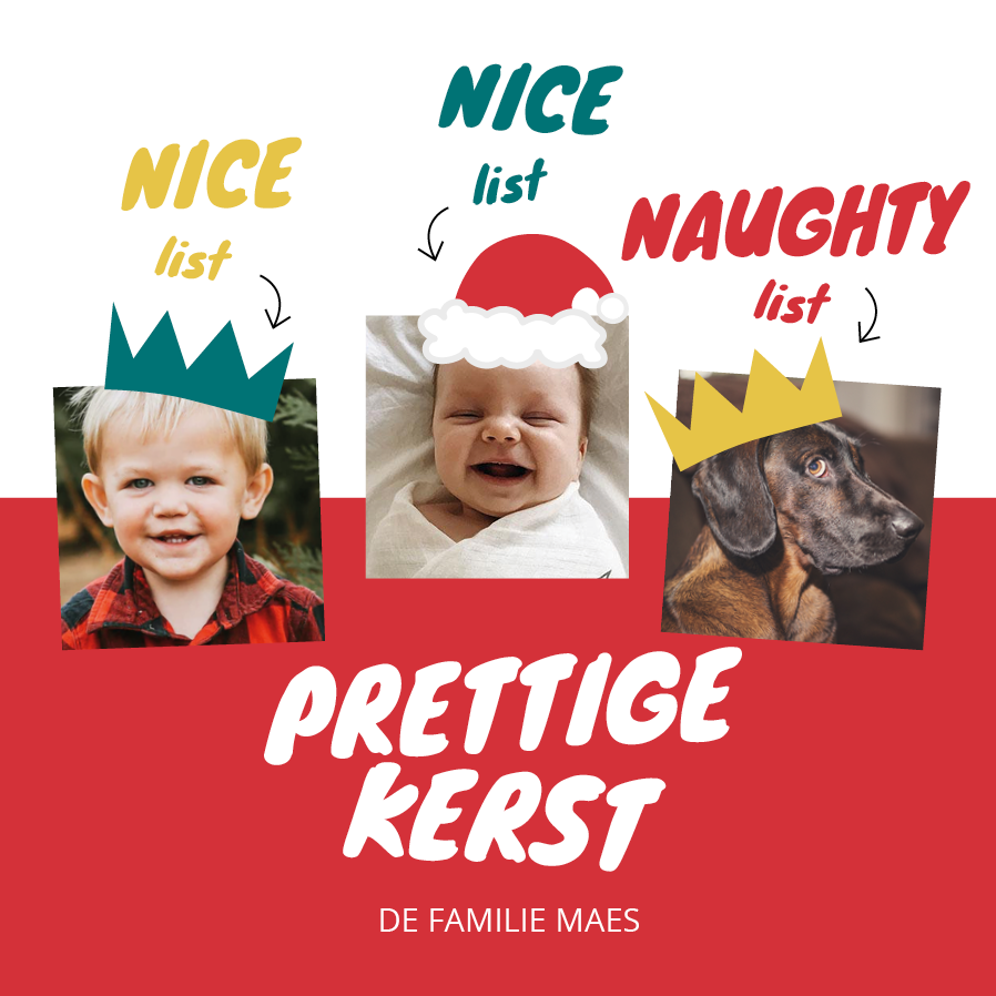 Fotokaarten — Vergeet de hond niet!