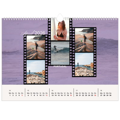 Fotokalender A3 — Zin in avontuur [April]