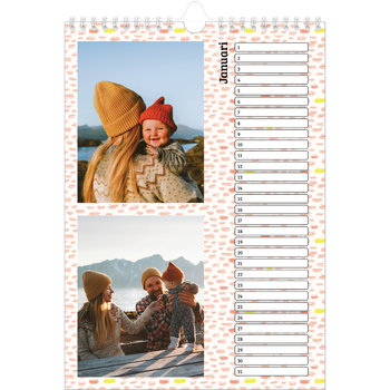Fotokalender A4 — Behangpapier