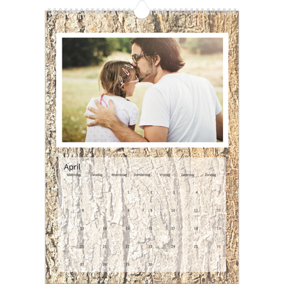 A3 Jaarkalender — Boomschors [April]