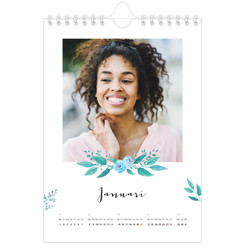 Fotokalender A5 — Bloemen illustraties