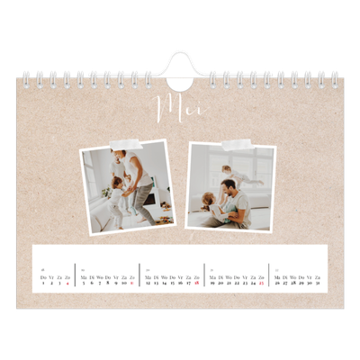 Fotokalender A5 — Scrapbook kalender [omslag]