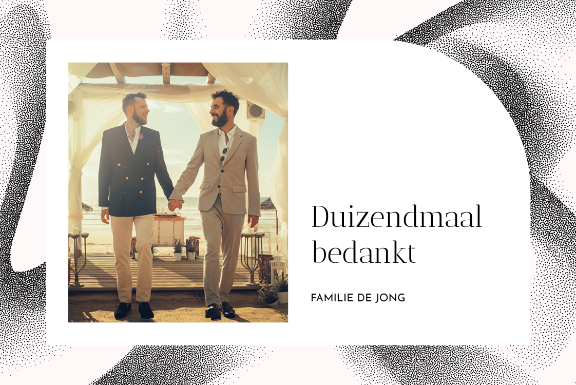 Bedankkaarten — Stedelijke chic