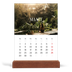 Bureaukalender met houten standaard  — Eindeloze ontsnapping [Maart]