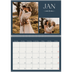 Fotokalender A4 Dubbel (30 x 40 cm) — Leisteen & schreef [Januari]