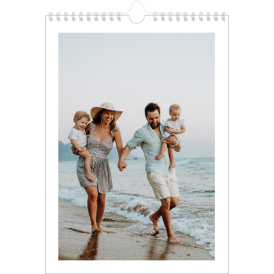 Verjaardagskalenders A4 — Schuingedrukte letters [omslag]