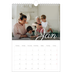 Fotokalender A4 (20 x 30 cm) — Handgeschreven maanden [Januari]