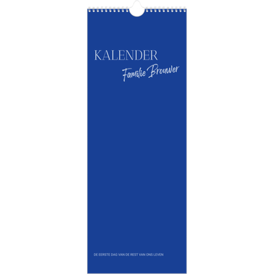 Smalle kalender  — Kobalt klassieker [omslag]