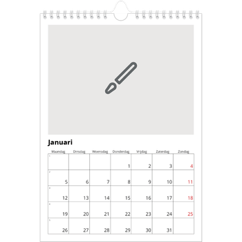 Fotokalender A4 — Ontwerp je eigen fotoproduct