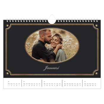 Fotokalender A4 — Klassiek vintage