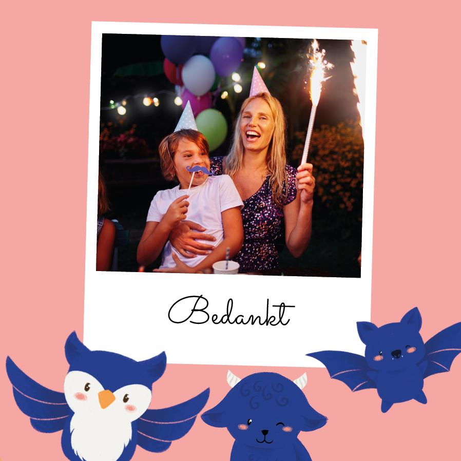 Bedankkaarten — Nachtdieren