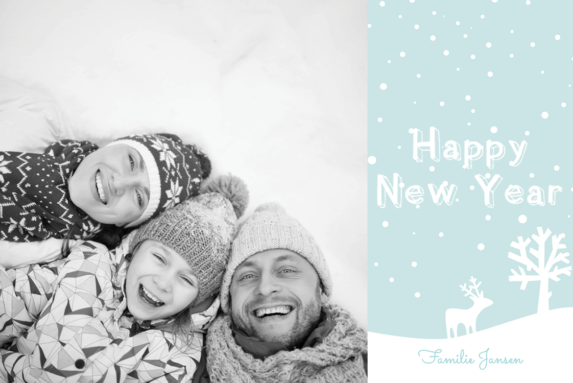 Fotokaarten — Sneeuwlandschap