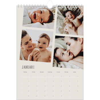 Fotokalender A4 — Herinneringen in beweging