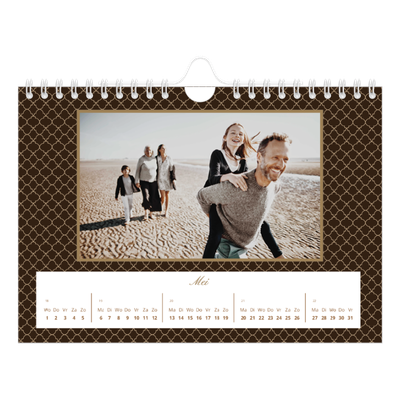 Fotokalender A5 — Vintage zwart-wit [omslag]