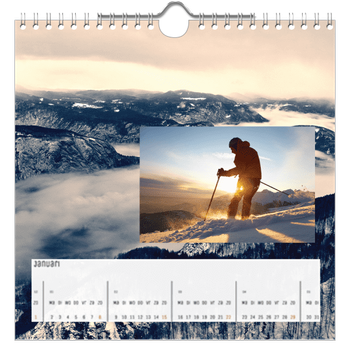 Fotokalender Vierkant — Achtergronden uit de natuur