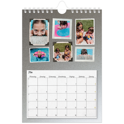 Fotokalender A5 — Fotocollage [omslag]