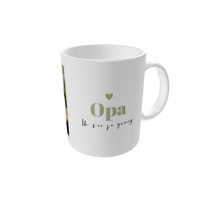 Mok bedrukken — Lieve opa