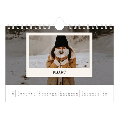 Fotokalender A5 — De portretselectie [Maart]