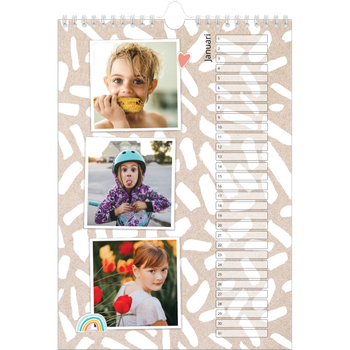 Fotokalender A4 — Rustiek