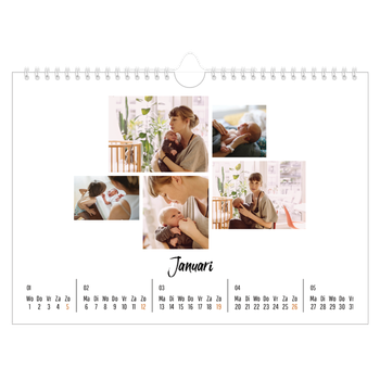 Fotokalender A4 — Dit ben ik
