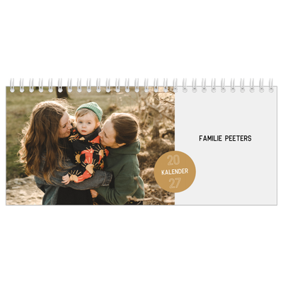Bureaukalenders — Fotosticker [omslag]