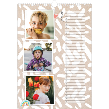 Fotokalender A3 — Rustiek