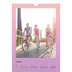 Fotokalender A4 (20 x 30 cm) — Kleurverloop in pastel [Februari]