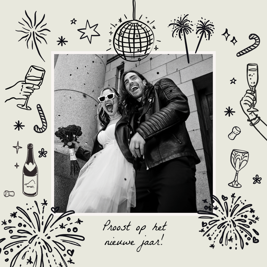 Fotokaarten — Vuurwerk en sprankeling