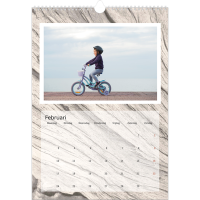 A3 Jaarkalender — Boomschors [Februari]