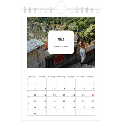 Fotokalender A5 — Het volledige verhaal [Mei]