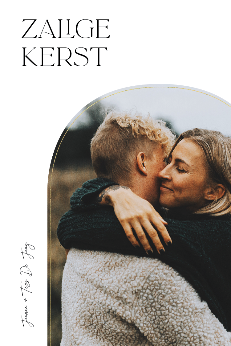 Fotokaarten — Feestelijke boog