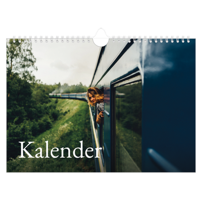 Fotokalender A4 — Schreefletters [omslag]
