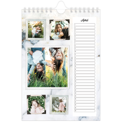 Fotokalender A5 — Fotocollage [April]