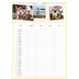 A3 Familieplanners — Modern - gezinsplanner 4 personen [Mei]