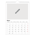 Fotokalender A4 (20 x 30 cm) — Ontwerp je eigen fotoproduct [Maart]
