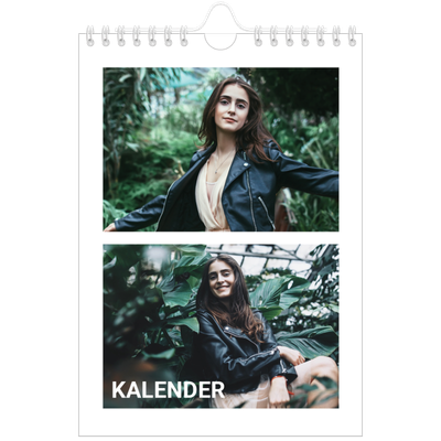 Fotokalender A5 — Grote maandaanduiding [omslag]