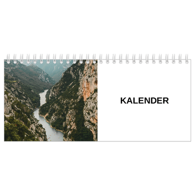 Bureaukalenders — Eenvoudige foto [omslag]