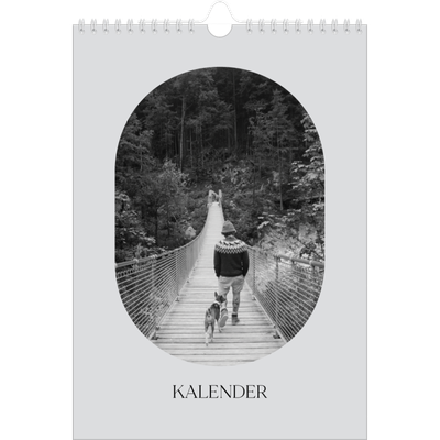 Fotokalender A4 (20 x 30 cm) — De open weg [omslag]